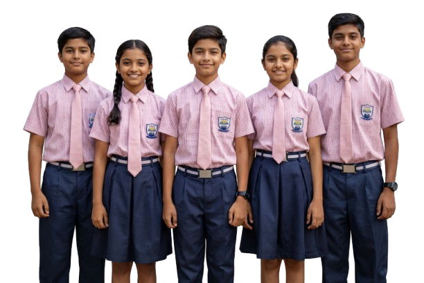 Happy students at Al-Noor National School